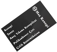 Has Kanopi �elik Konstr�ksiyon