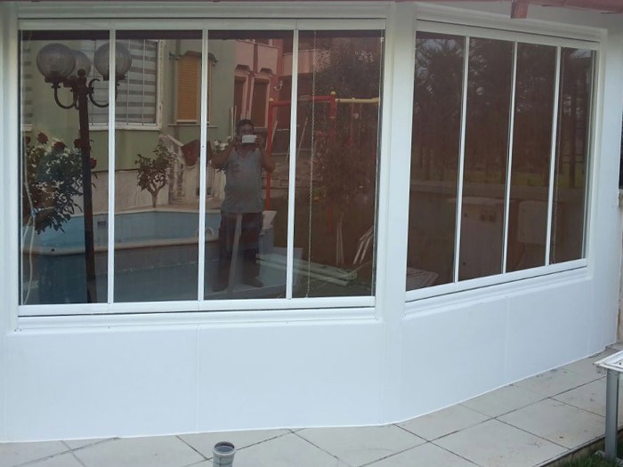 �NC� CAM Cam balkon al�minyum Korkuluk Konya