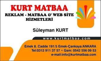 KURT MATBAA H�ZMETLER�